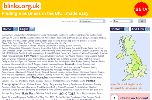 blinks.org.uk - Free UK business directory