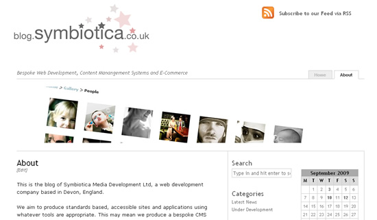 Symbiotica Media Development Ltd - web design & development in Devon